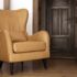 Sits Fauteuil Greta cuir Aniline camel Sits GRETA